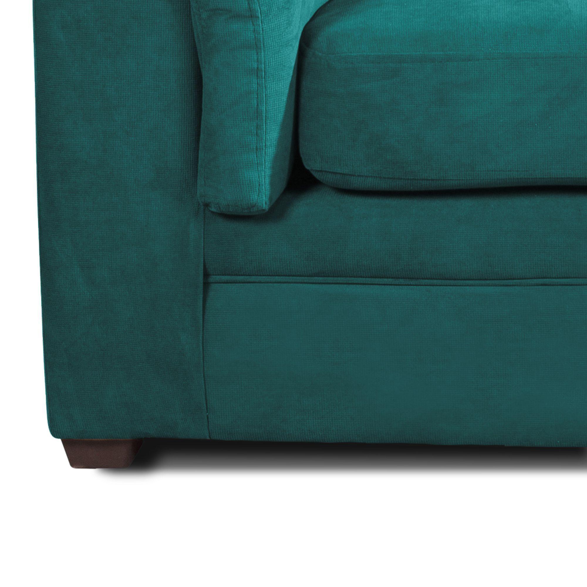SOFA ANCONA 3C TELA  VELVET  TURQUESA-6