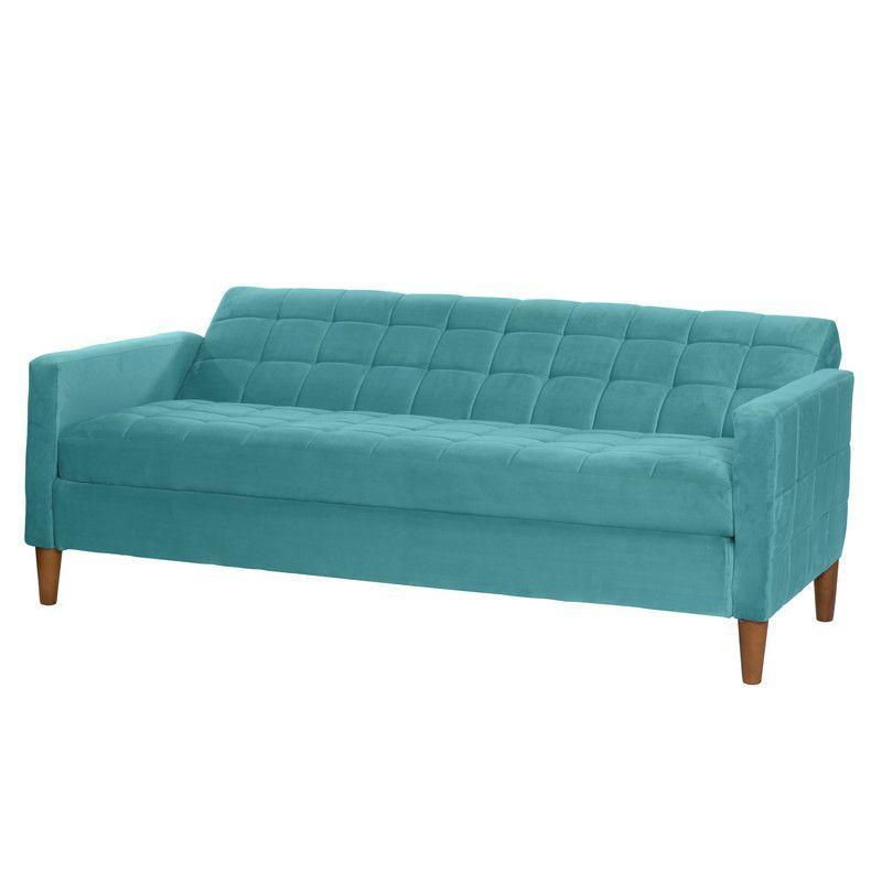 FUTON GENOVA  TELA VELVET TURQUESA-5