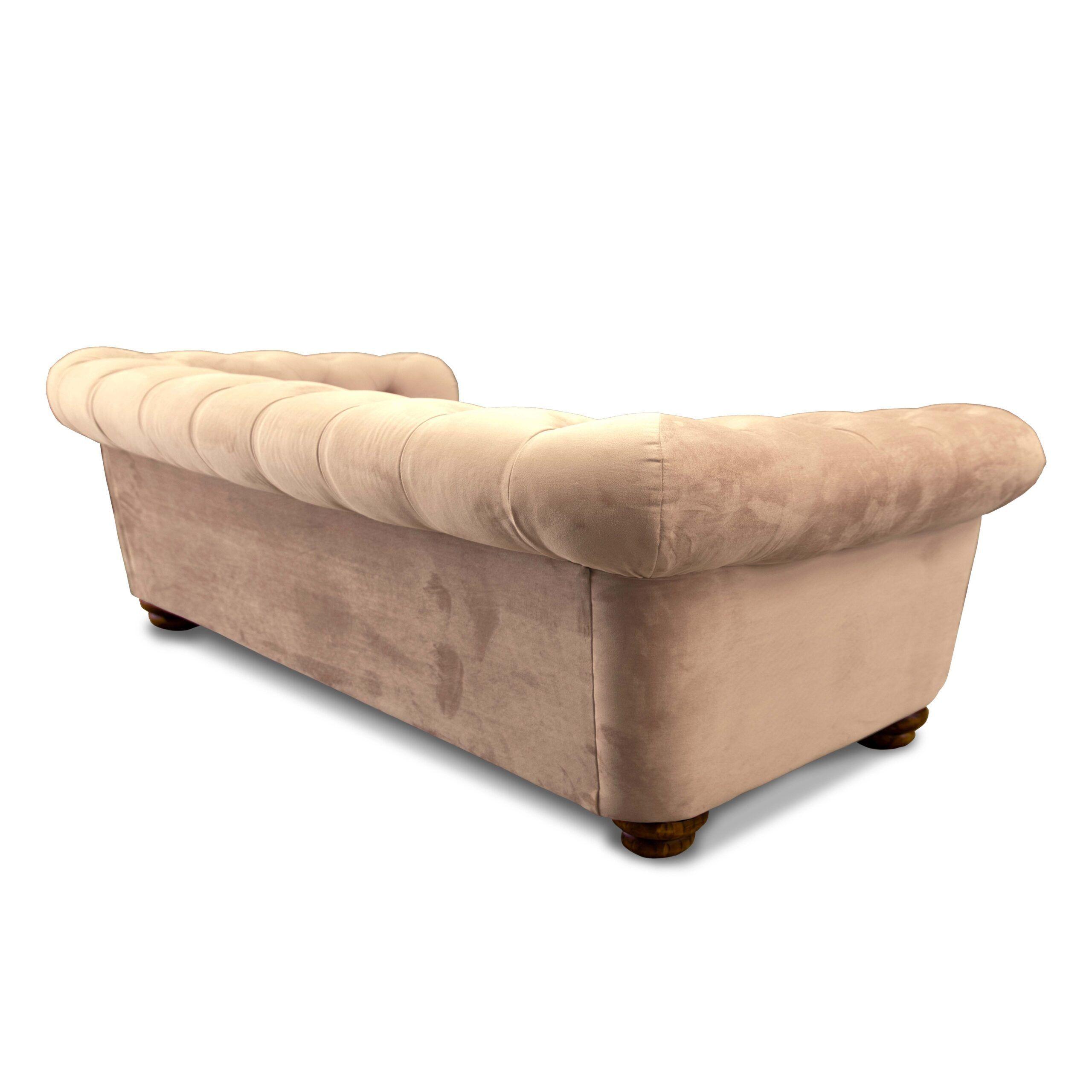 SOFA FLORENCIA 3C TELA VELVET BEIGE-2