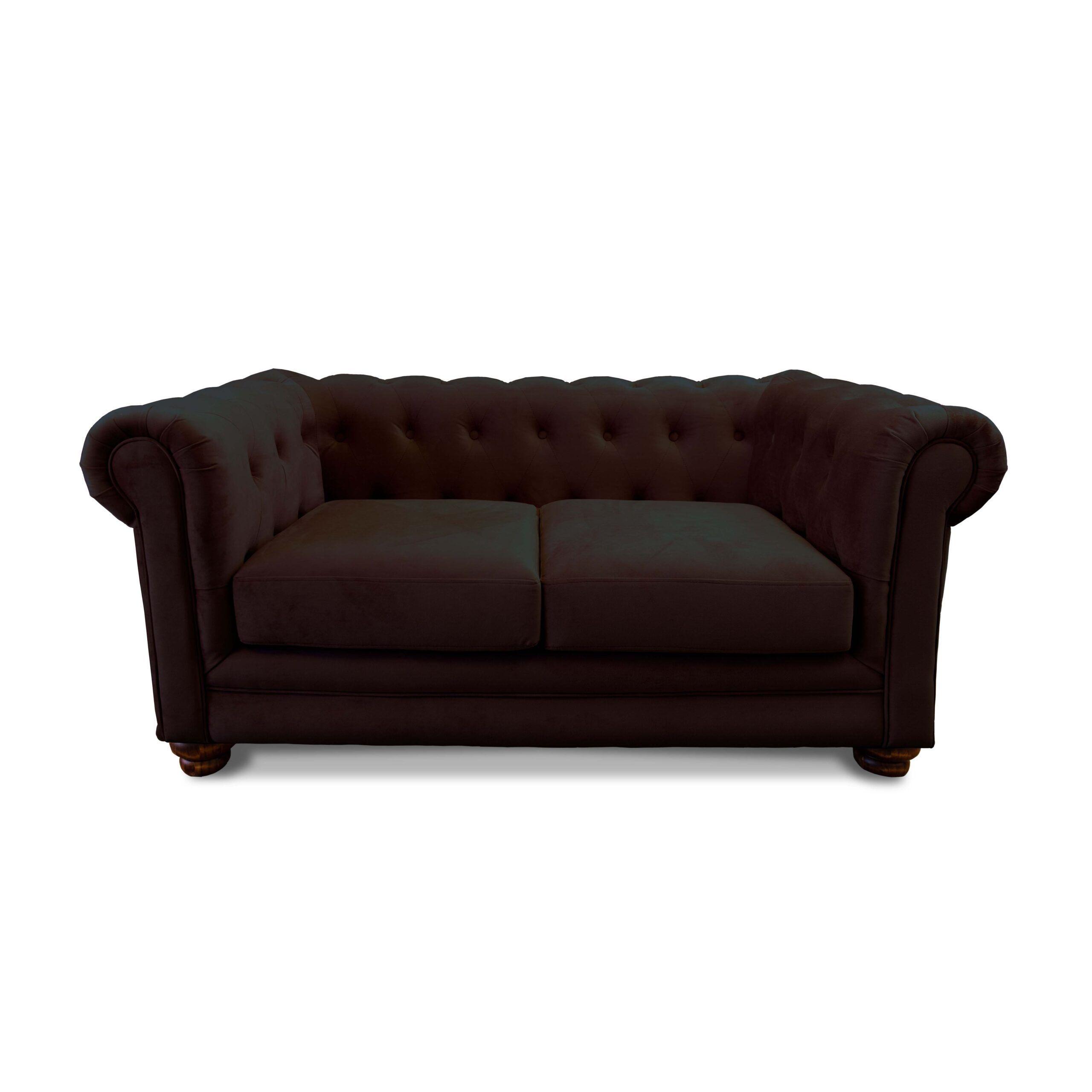 SOFA FLORENCIA 2C TELA VELVET CHOCOLATE-0