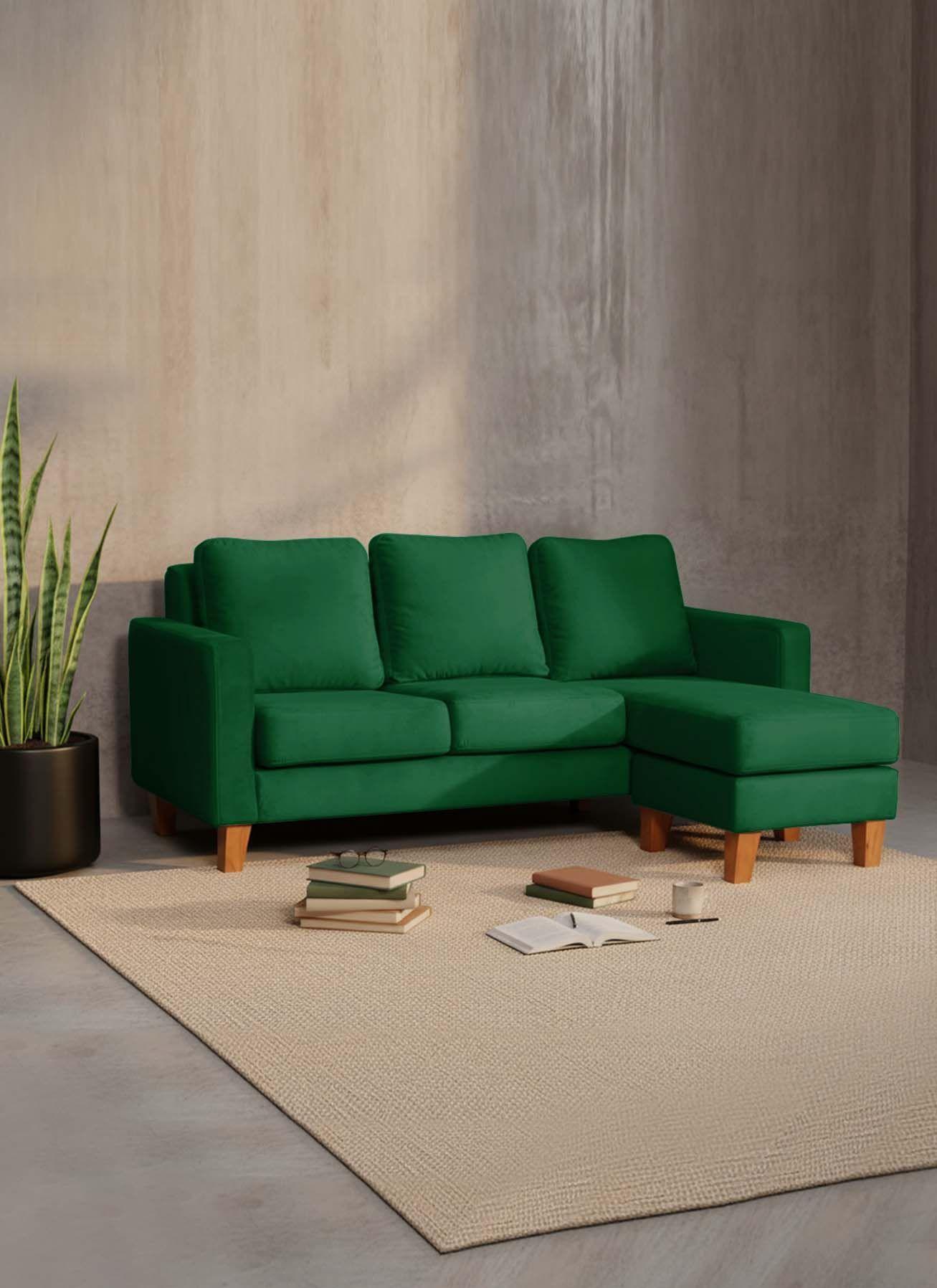 SECCIONAL VENECIA INTERCAMBIABLE TELA VELVET VERDE-1