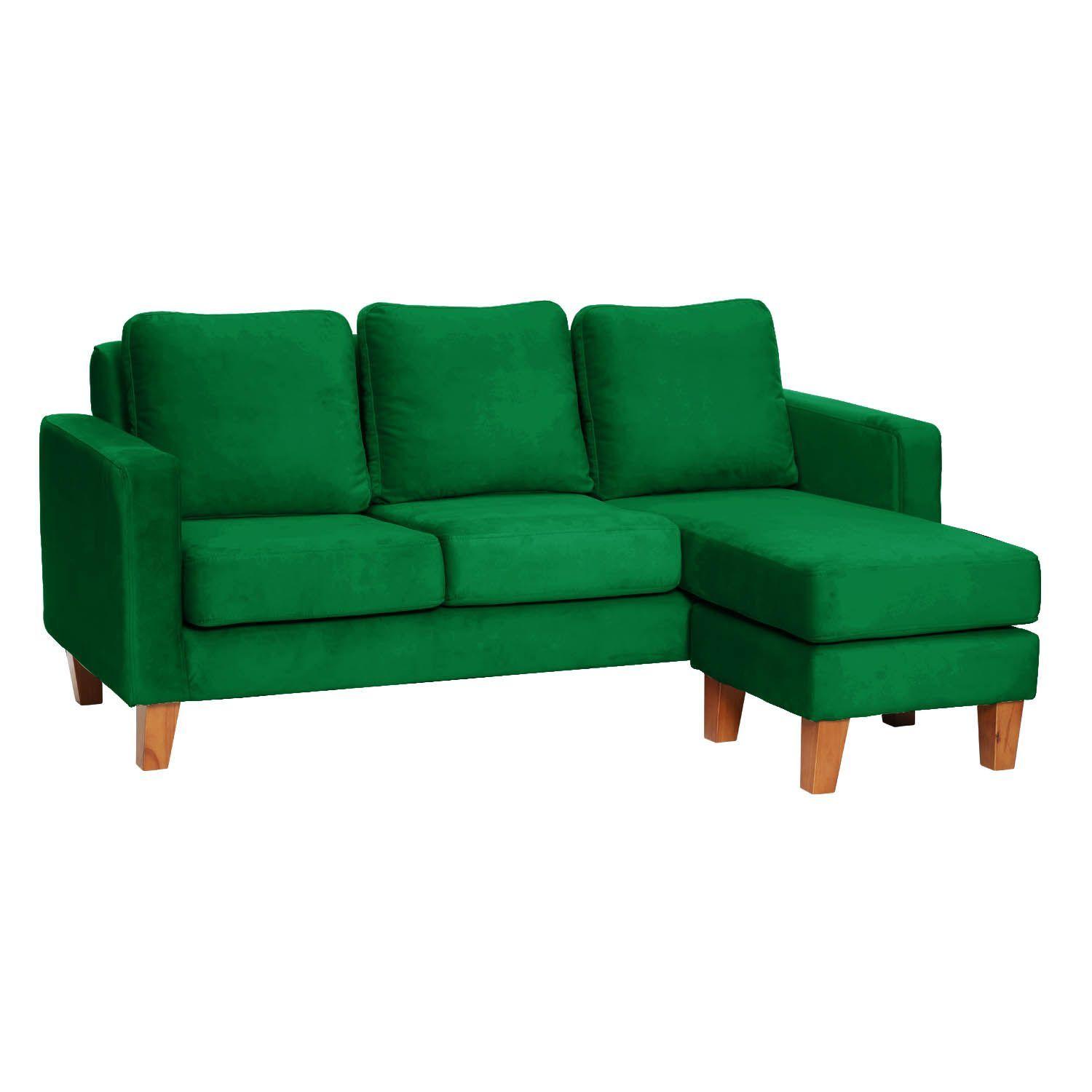 SECCIONAL VENECIA INTERCAMBIABLE TELA VELVET VERDE-5