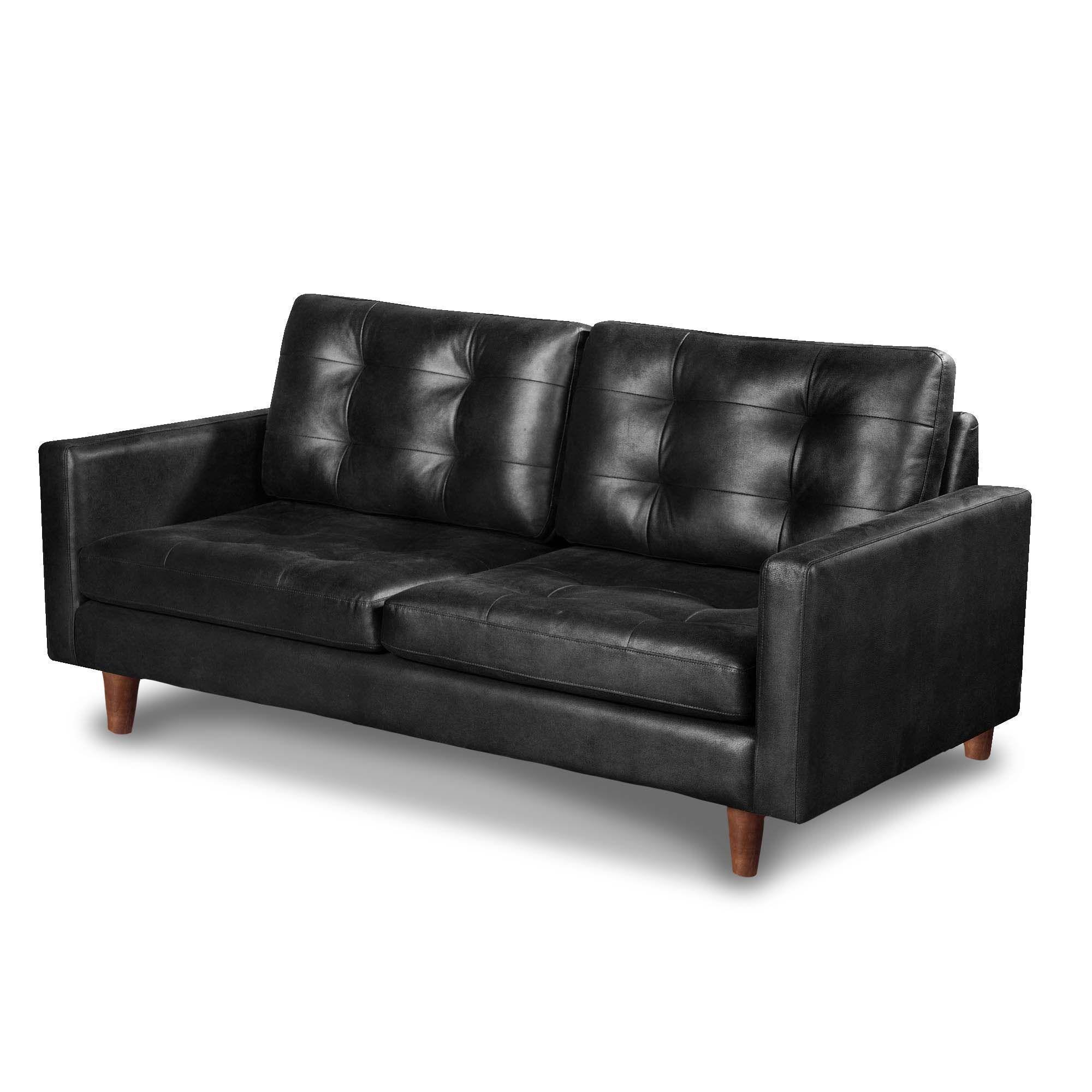 SOFA NAPOLES 3C CUERO KENTUCKY NEGRO-2