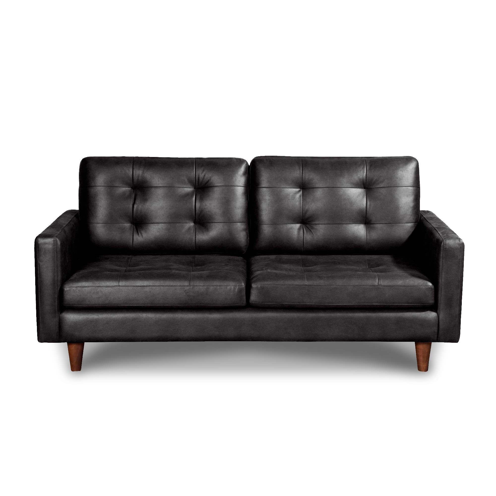 SOFA NAPOLES 3C CUERO KENTUCKY NEGRO-3