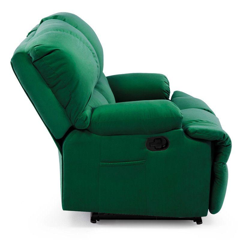 Bergere Perugia Reclinable 2 Cuerpos Tela Velvet-3
