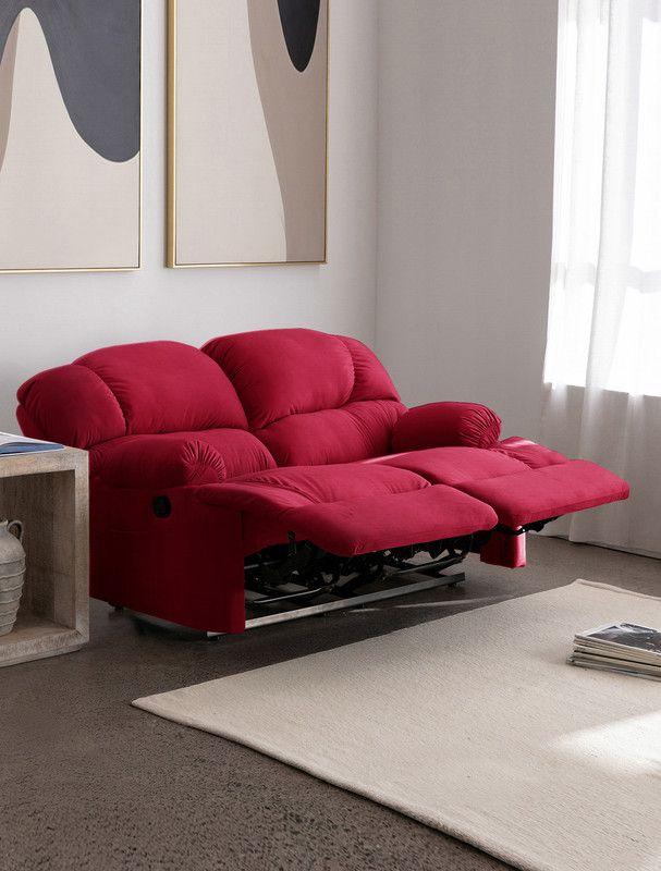Bergere Perugia Reclinable 2 Cuerpos Tela Velvet-0