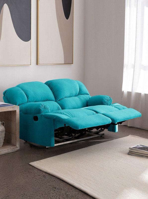 Bergere Perugia Reclinable 2 Cuerpos Tela Velvet-0