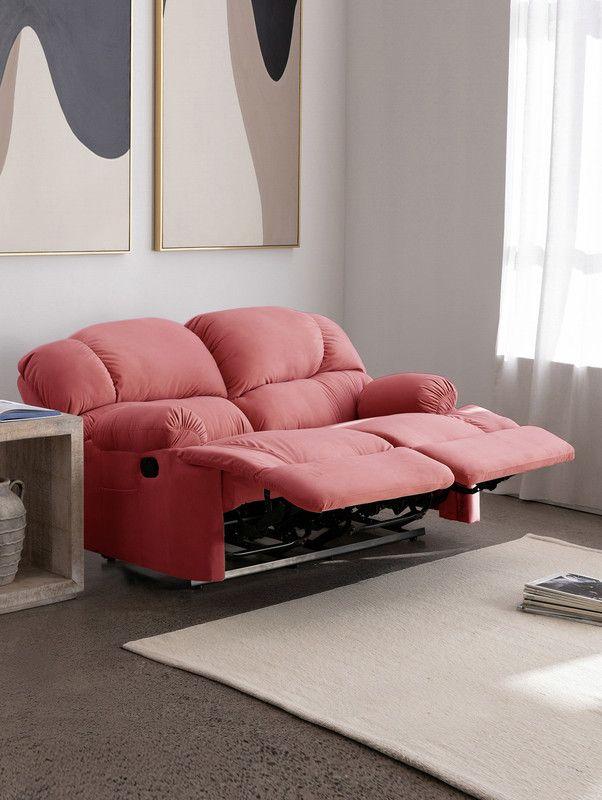 Bergere Perugia Reclinable 2 Cuerpos Tela Velvet-0