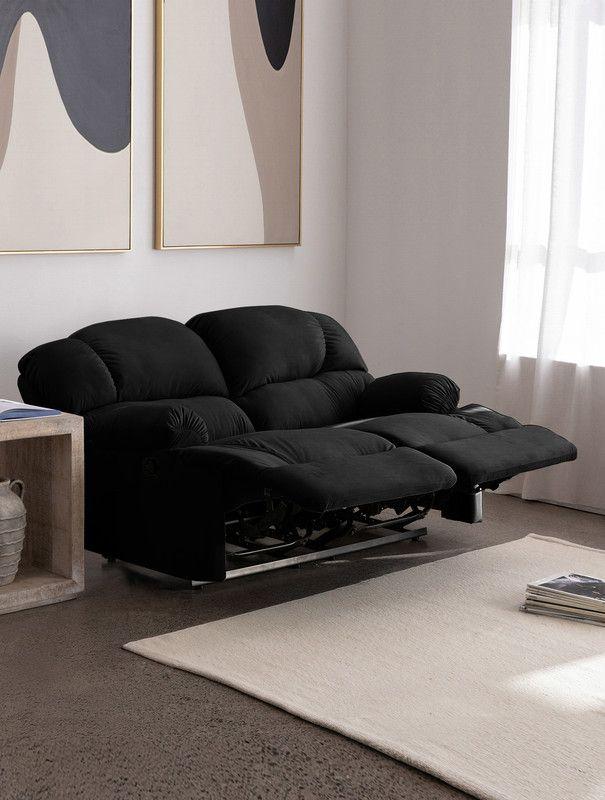 Bergere Perugia Reclinable 2 Cuerpos Tela Velvet-0