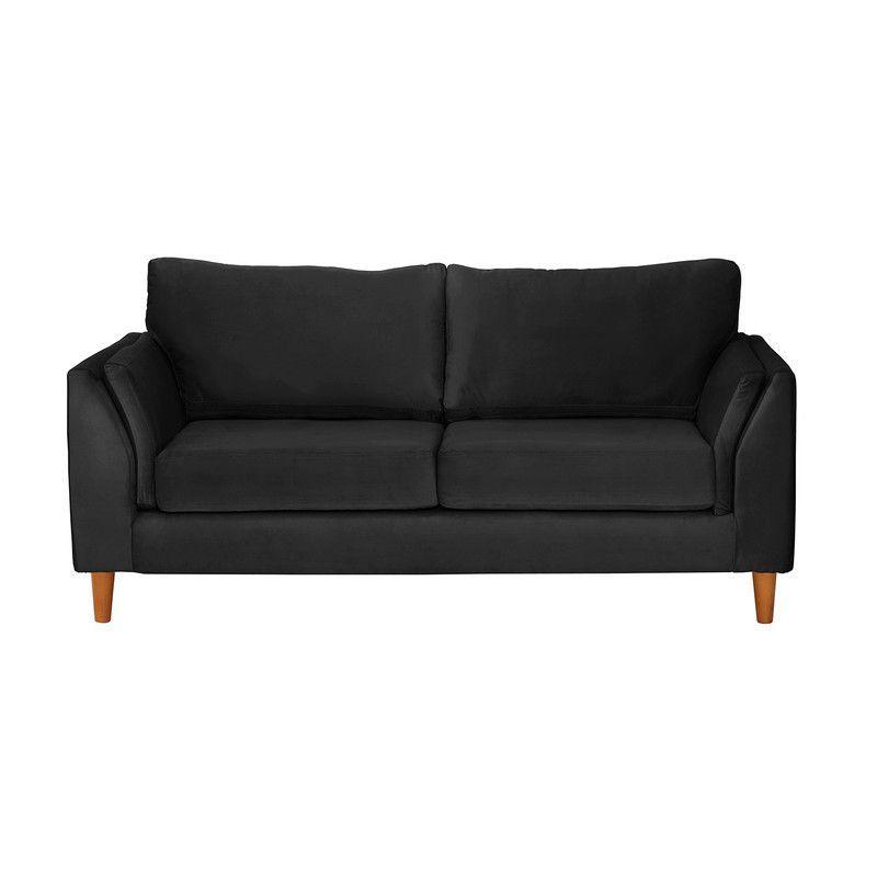 Sofá Milan 2C Tela Velvet Con Asiento de Resortes Pocket-2