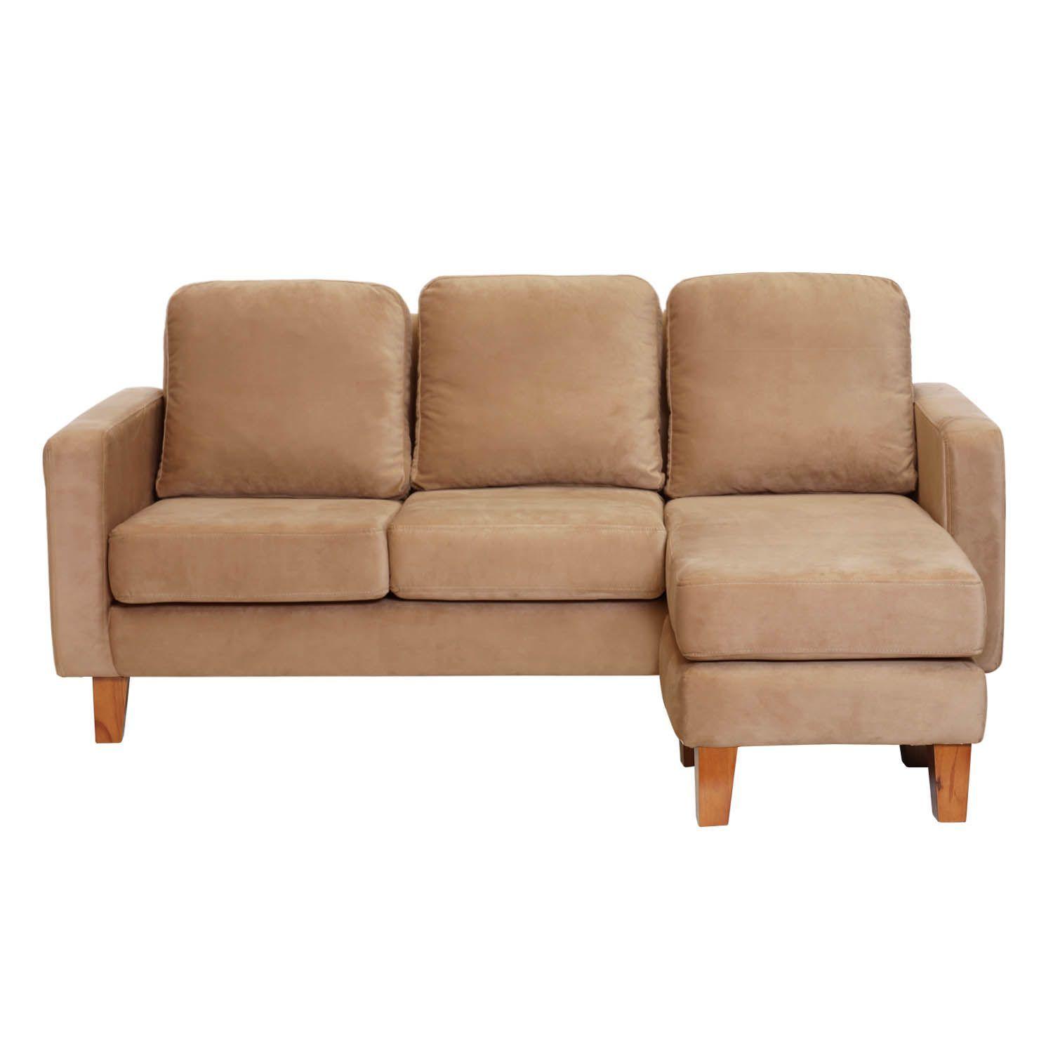 SECCIONAL VENECIA INTERCAMBIABLE TELA VELVET BEIGE-4