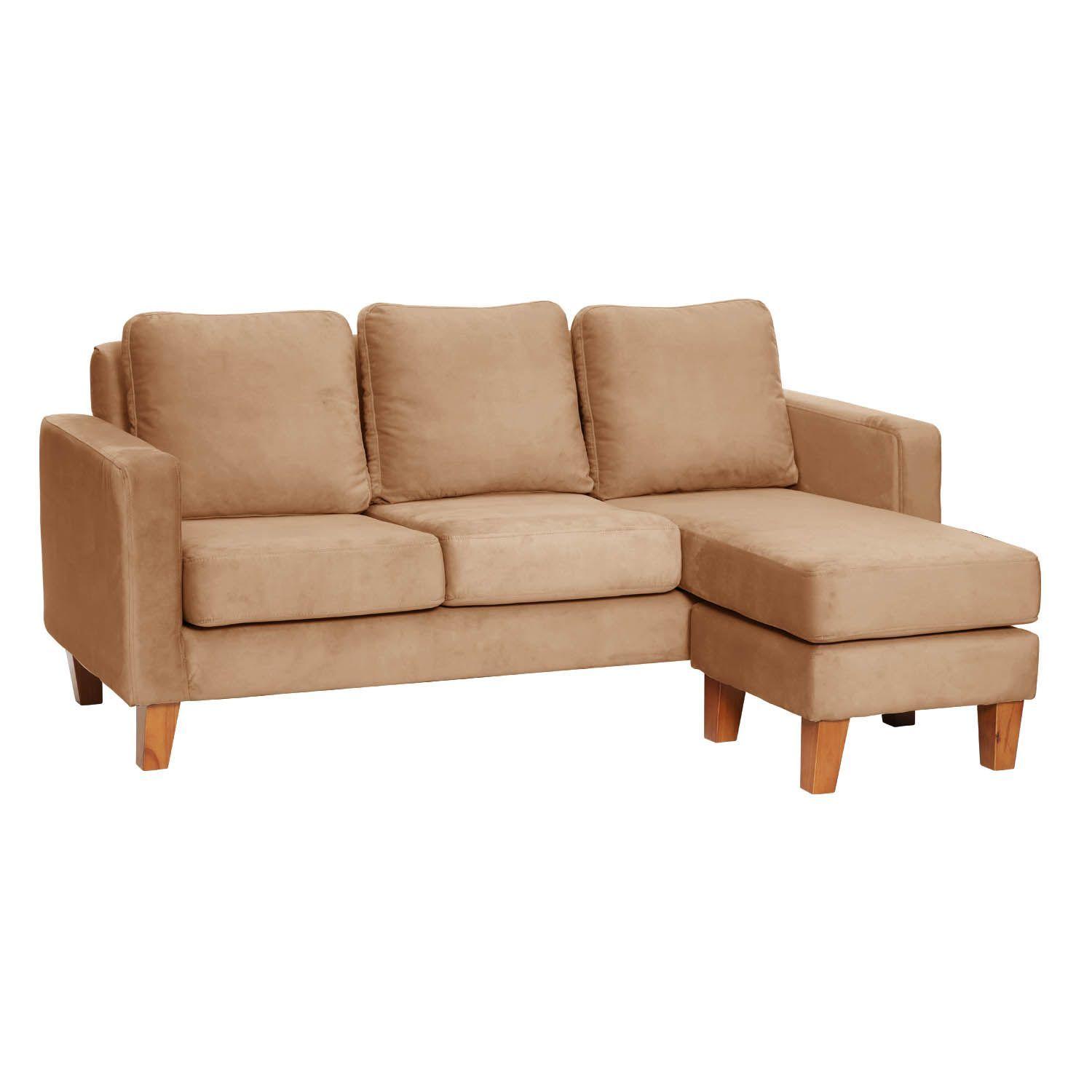 SECCIONAL VENECIA INTERCAMBIABLE TELA VELVET BEIGE-5