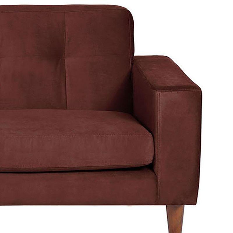 Sofa Chaiselong Izq Salerno Tela  Velvet  Chocolate-2