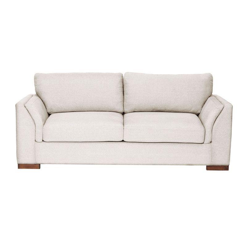Sofá Cama Milan 2PL Lino Con Asiento de Resortes Pocket-2