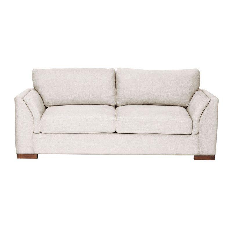 Sofá Cama Milan 2PL Lino Con Asiento de Resortes Pocket-2