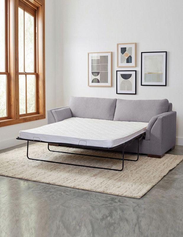 Sofá Cama Milan 2PL Lino Con Asiento de Resortes Pocket-0