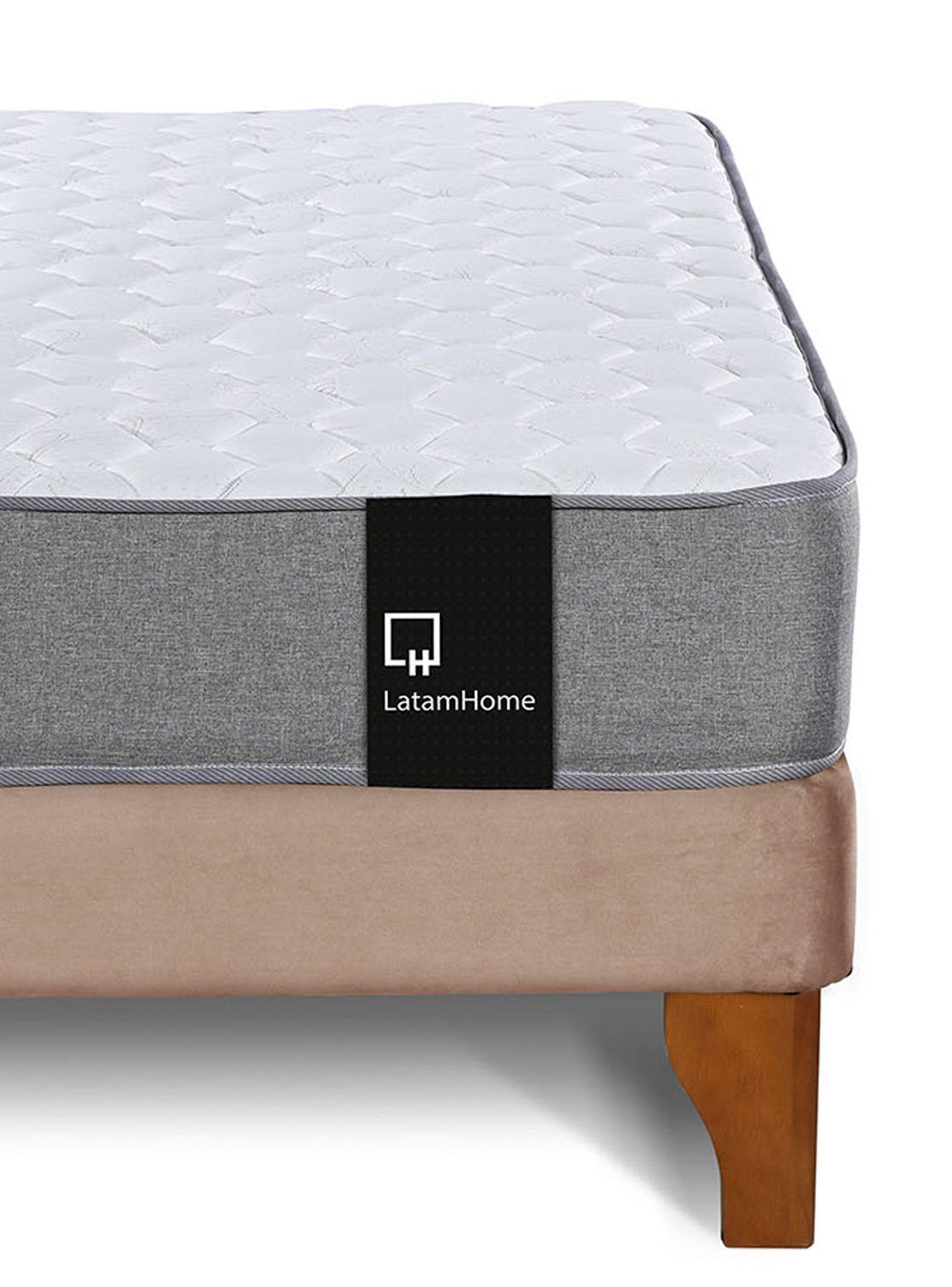 CAMA EUROPEA ZEN PRO TELA BEIGE 1 1/2 PZA-2
