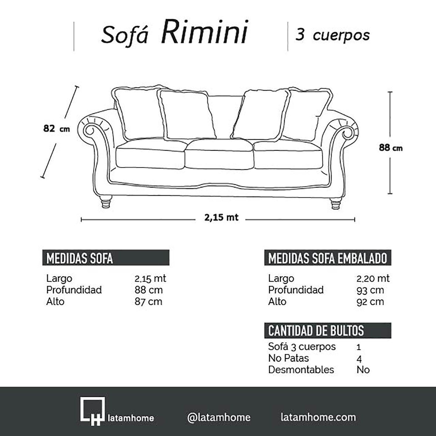 SOFA  RIMINI 3C TELA VELVET-4