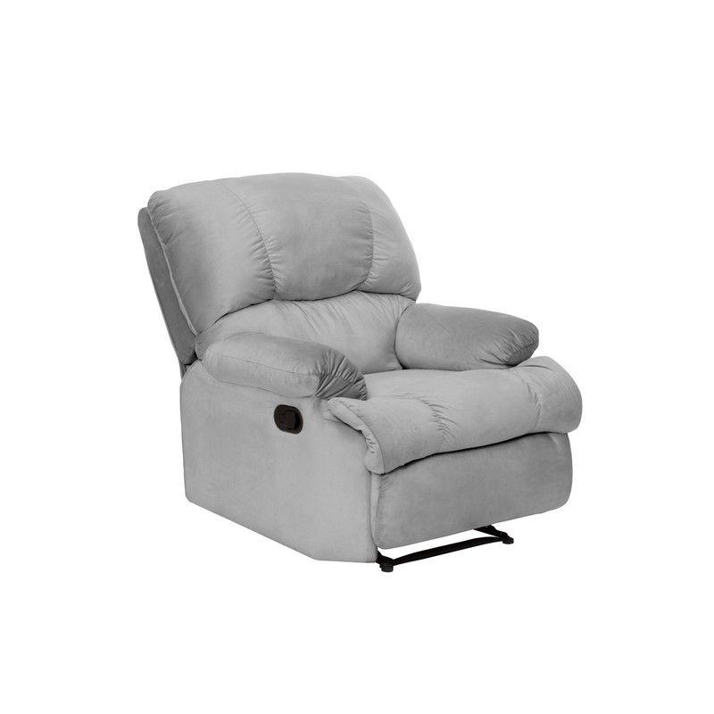 BERGERE PERUGIA RECLINABLE TELA VELVET GRIS-2