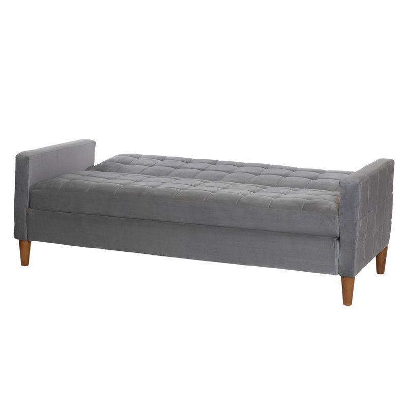 FUTON GENOVA  TELA VELVET GRIS-6