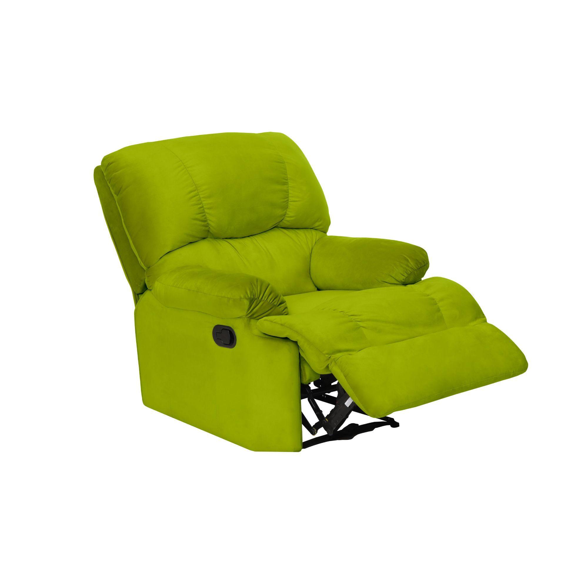 BERGERE PERUGIA RECLINABLE TELA VELVET PISTACHO-1