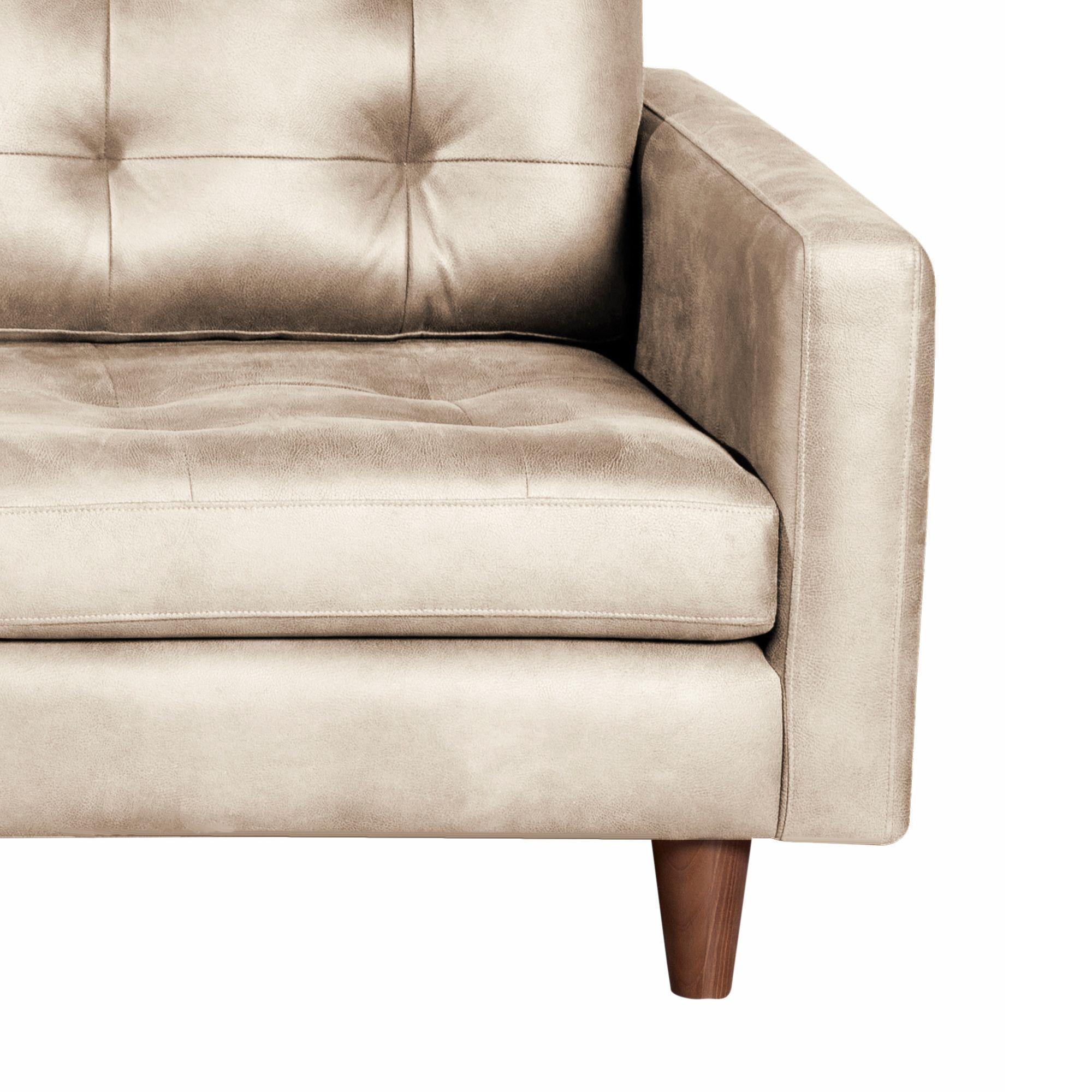 Sofa Seccional Izquierdo Napoles Cuero Kentucky Beige-4