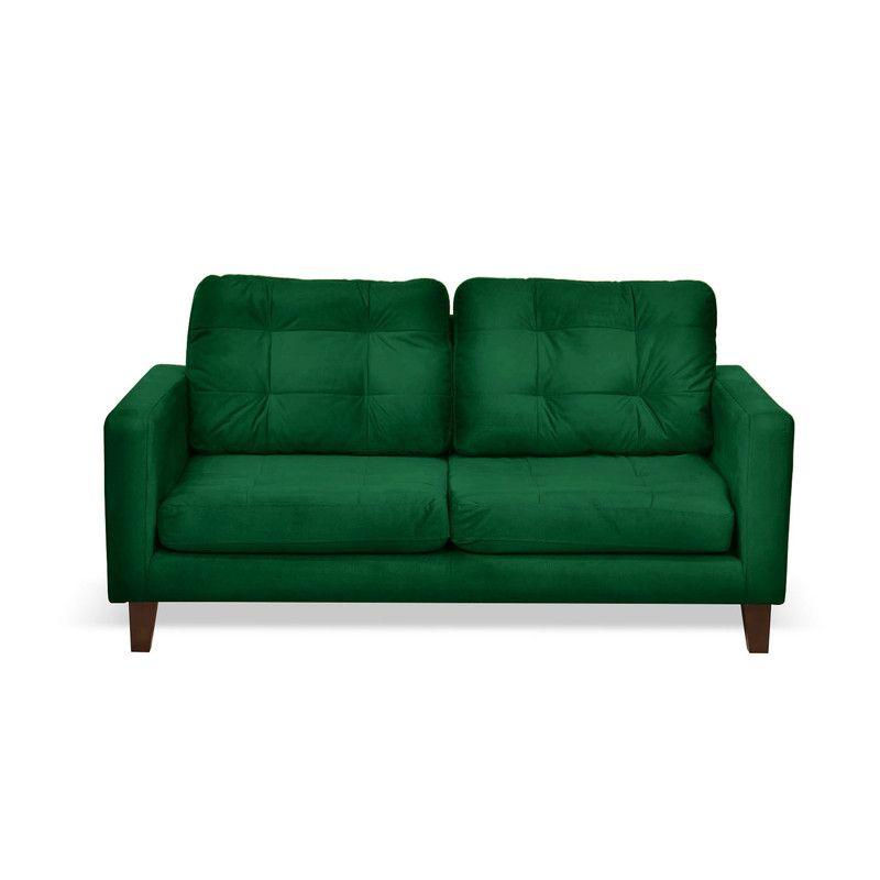 Sofa Napoles 2C Tela  Velvet  Verde-0