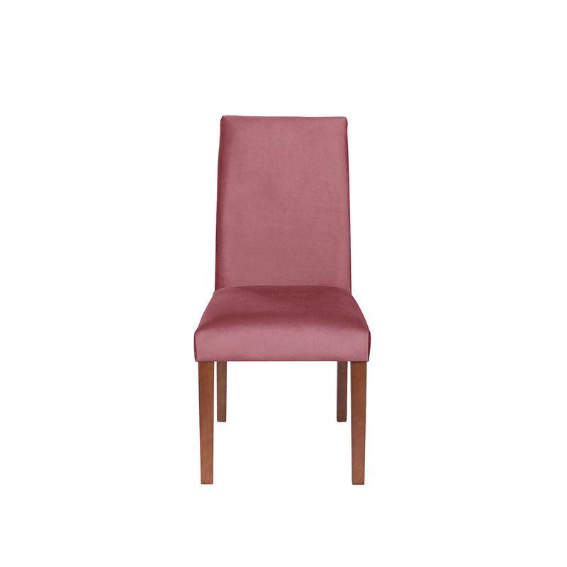 Juego De Comedor Merida 6 Sillas Cadiz Tela Velvet Palo Rosa-3