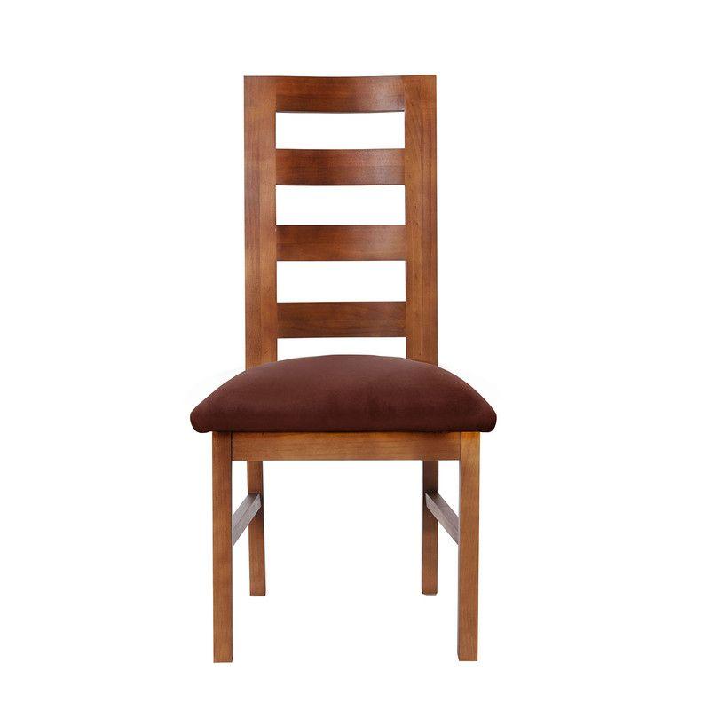 Juego De Comedor Sevilla 2 Sillas Granada + 2 Bancas Tela Velvet Chocolate-3