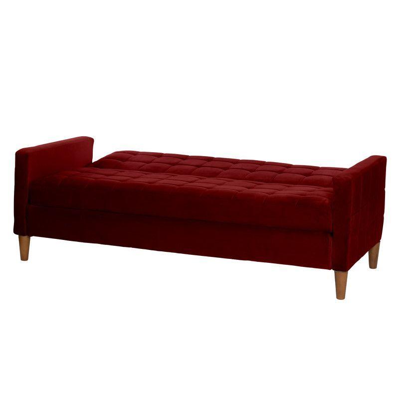 FUTON GENOVA  TELA VELVET BURDEO-5