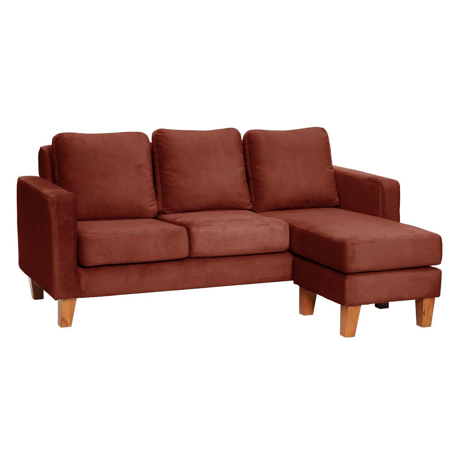 SECCIONAL VENECIA INTERCAMBIABLE TELA VELVET CHOCOLATE-5