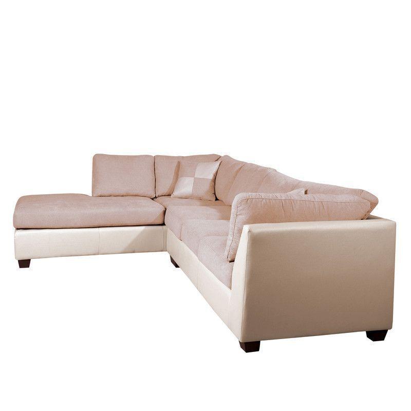 SECCIONAL PADUA IZQ PU BEIGE/TELA VELVET BEIGE-2