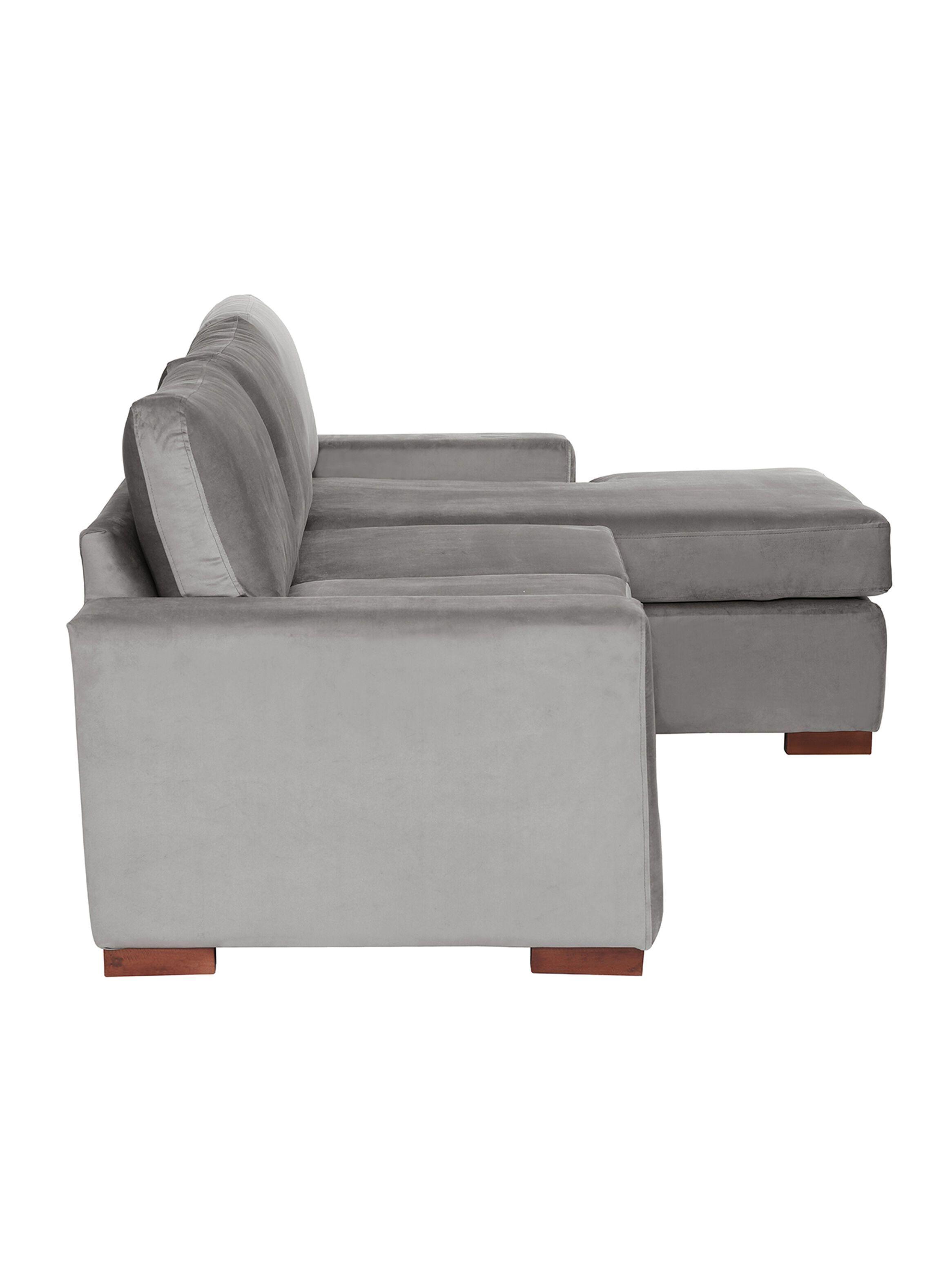 SECCIONAL DER LIVORNO TELA VELVET GRIS-2