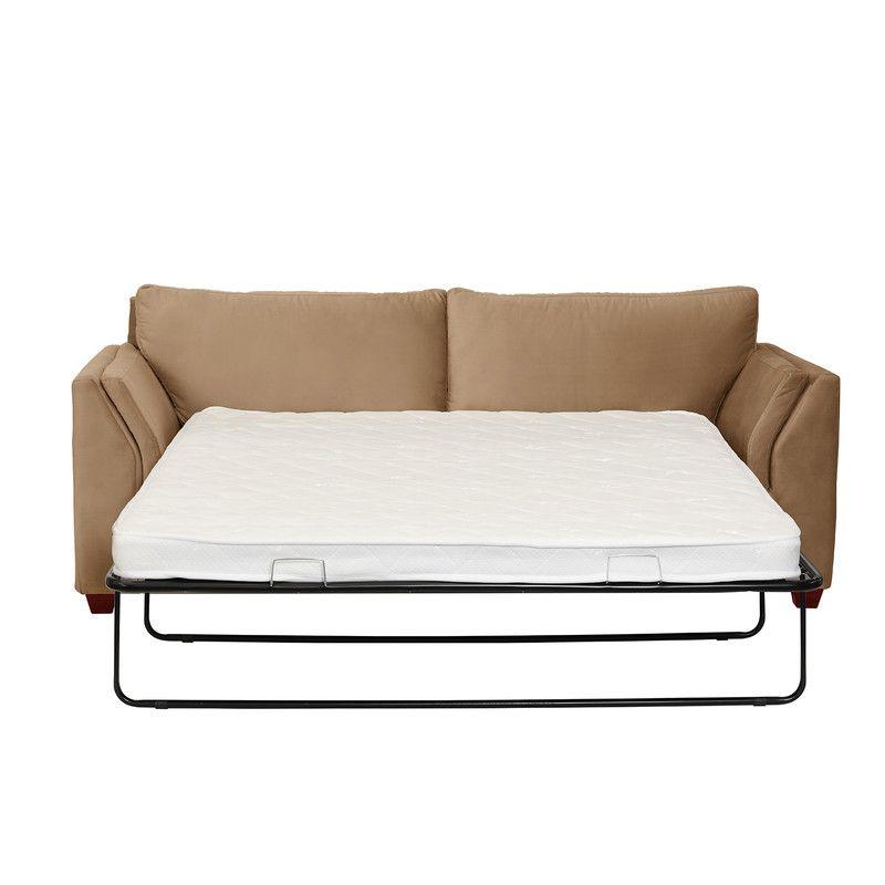 Sofa Cama Milan 2Pl Con Resortes Pocket Tela Velvet Beige-2