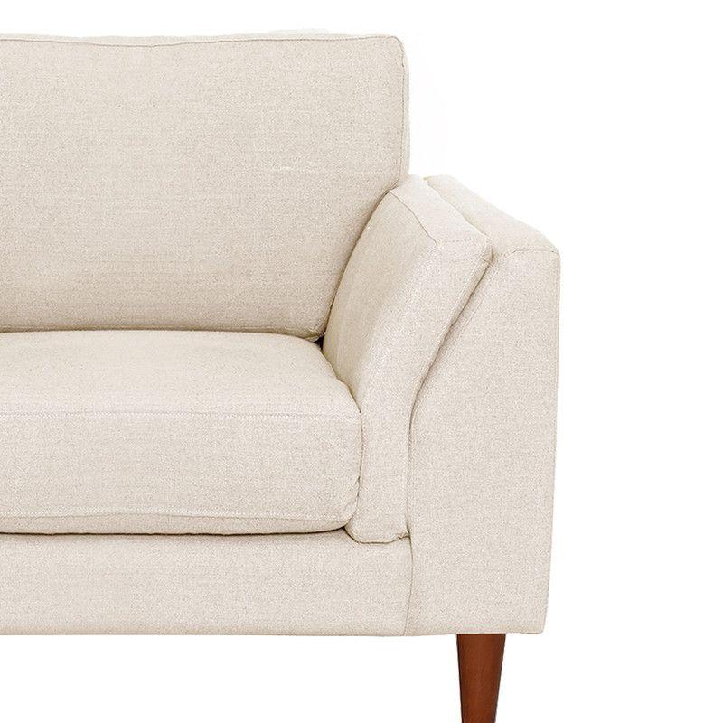 Sofa Milan 3C Con Resortes Pocket Lino Blanco-2