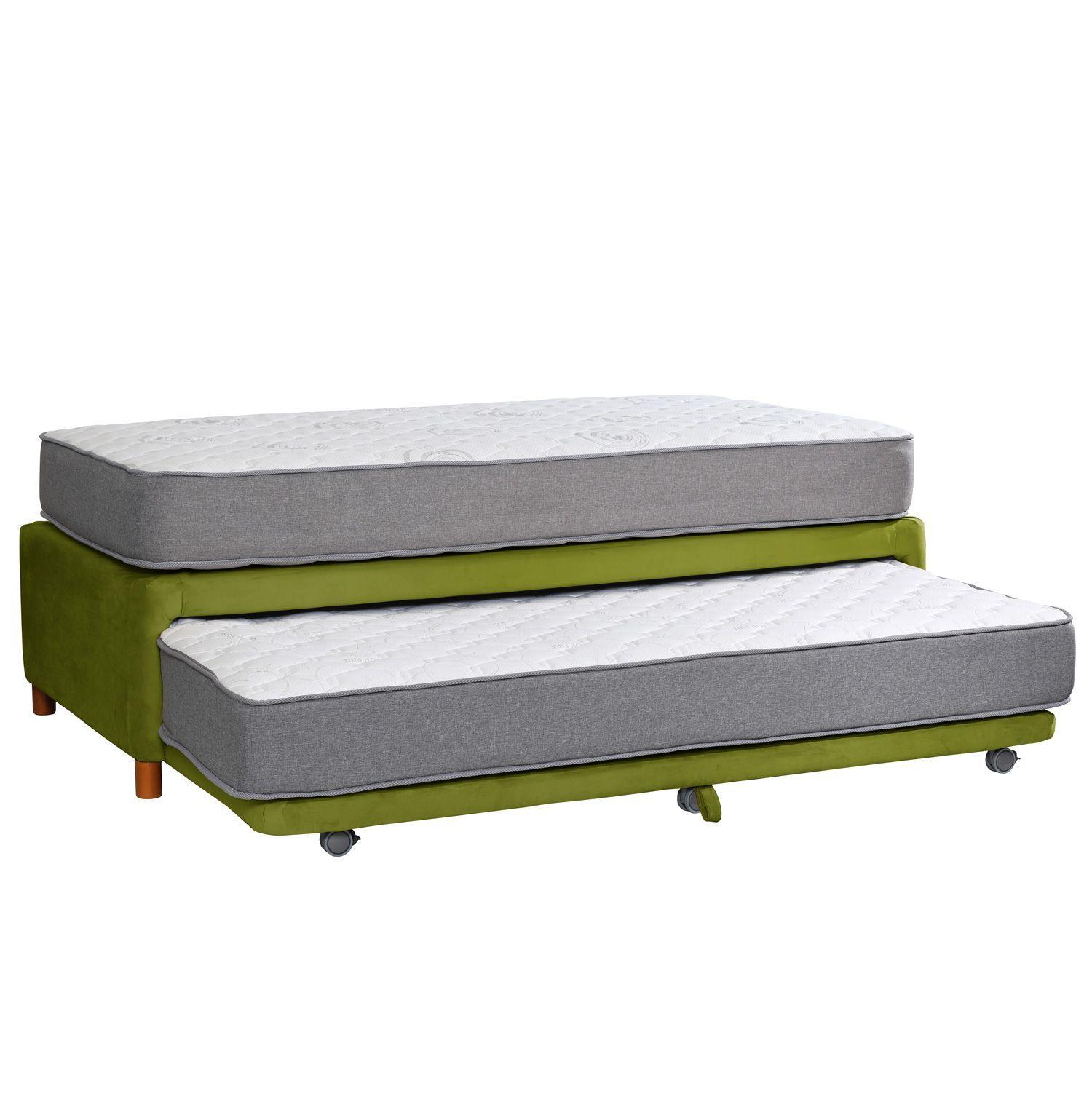 CAMA NIDO ZEN BEST TELA PISTACHO 1 1/2 PZA-1