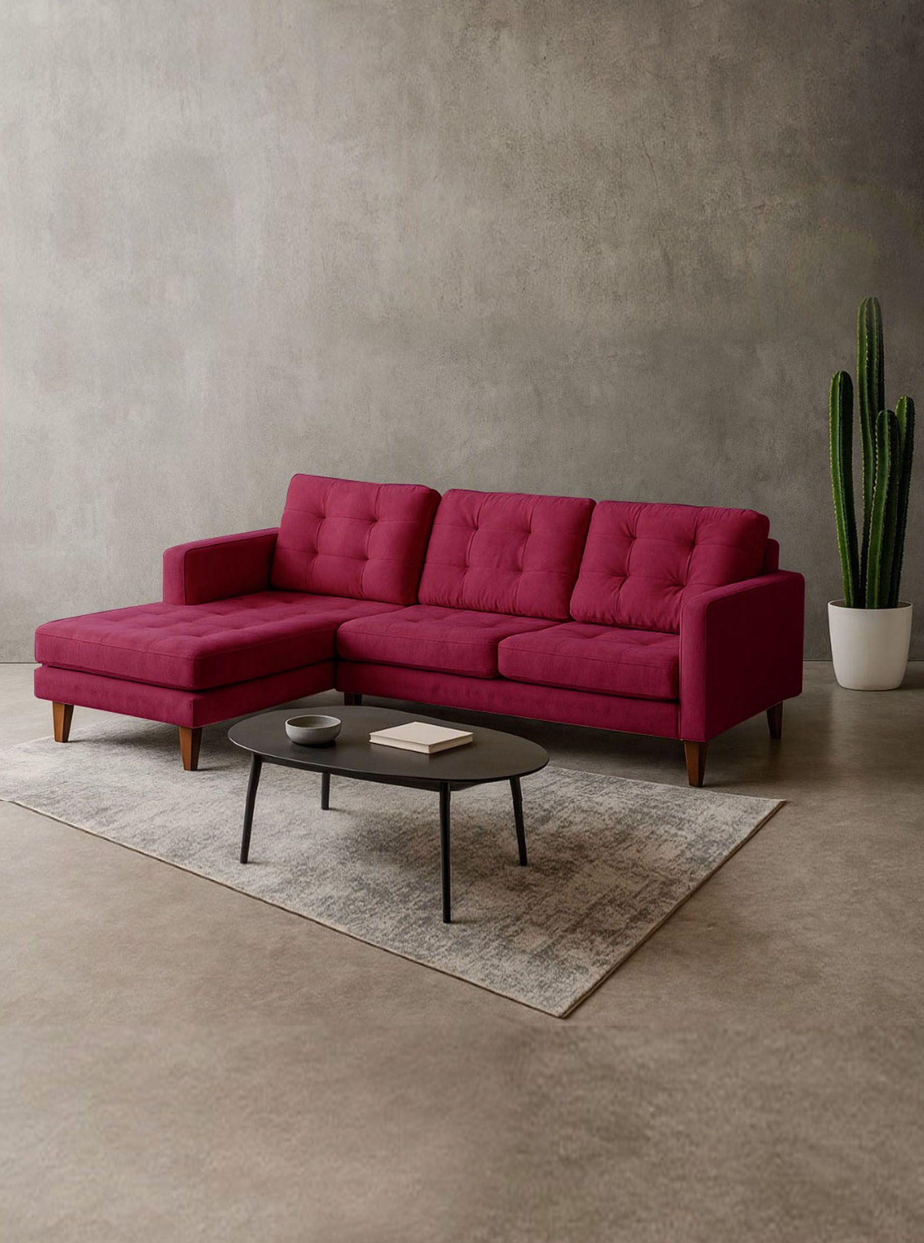 Sofa Chaiselong Izq Napoles Tela  Velvet-0