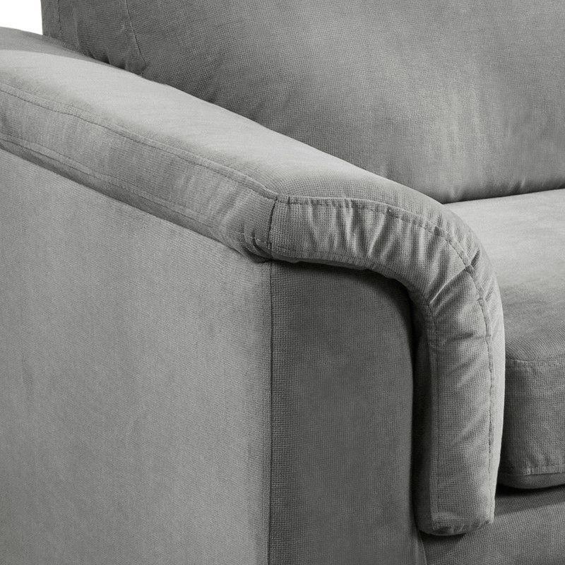 SOFA ANCONA 3C TELA  VELVET  GRIS-4