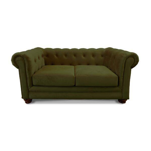 SOFA FLORENCIA 2C TELA VELVET VERDE-0
