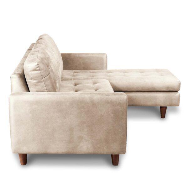 SOFA CHAISELONG DER NAPOLES CUERO KENTUCKY  BEIGE-2