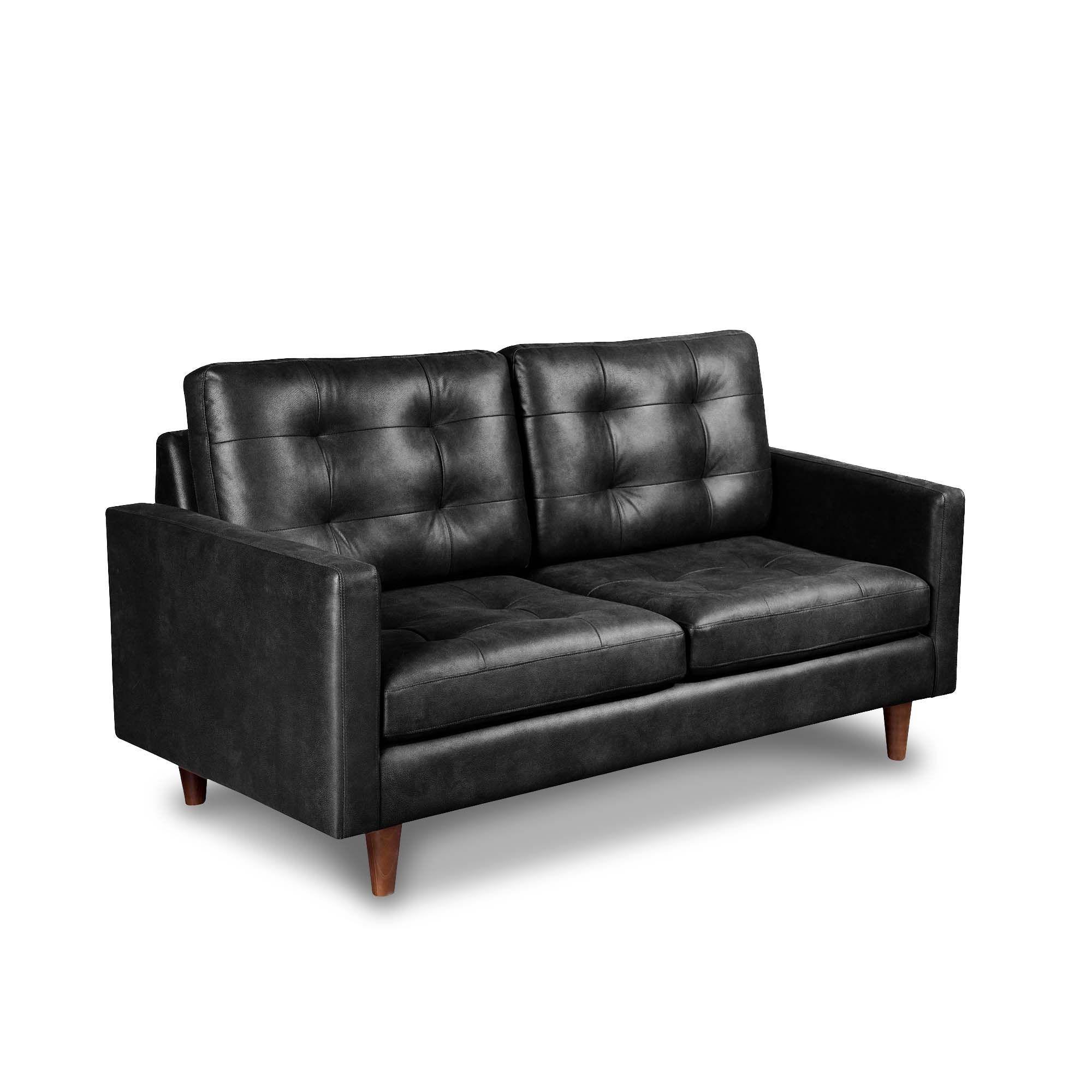 SOFA NAPOLES 2C CUERO KENTUCKY NEGRO-3