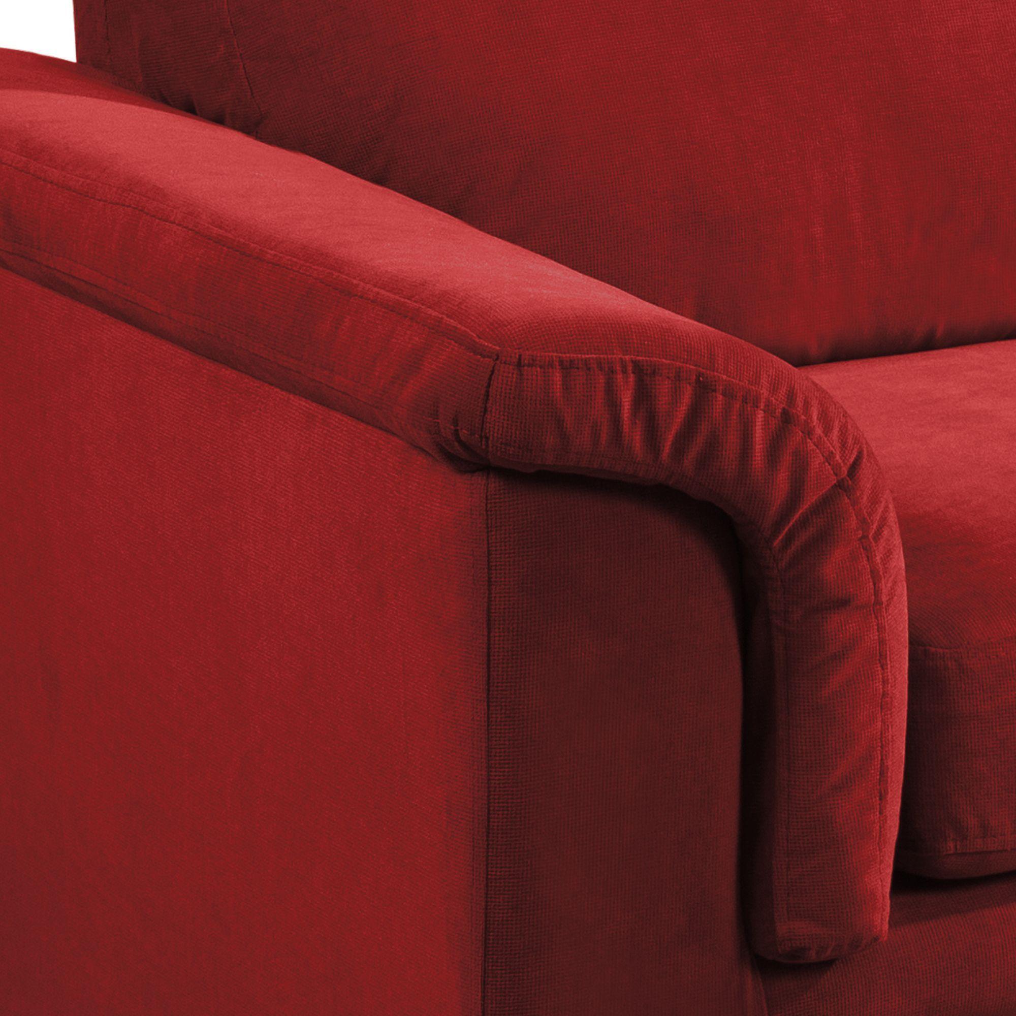 SOFA ANCONA 2C TELA  VELVET  BURDEO-5