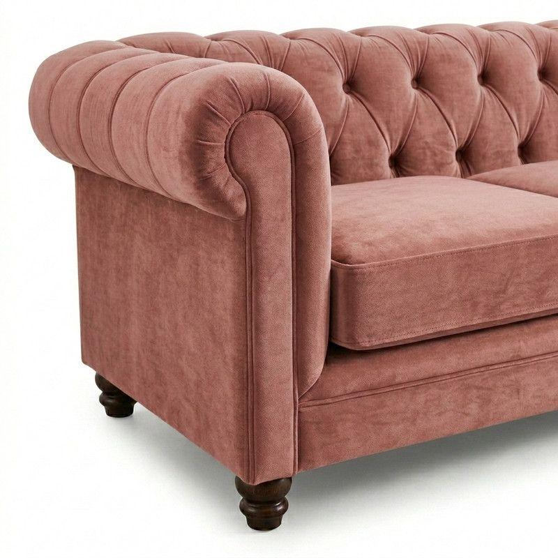 SOFA FLORENCIA 2C TELA VELVET PALO ROSA-4