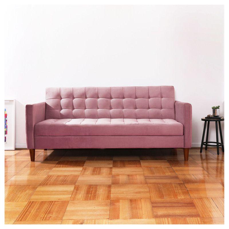 FUTON GENOVA  TELA VELVET PALO ROSA-0