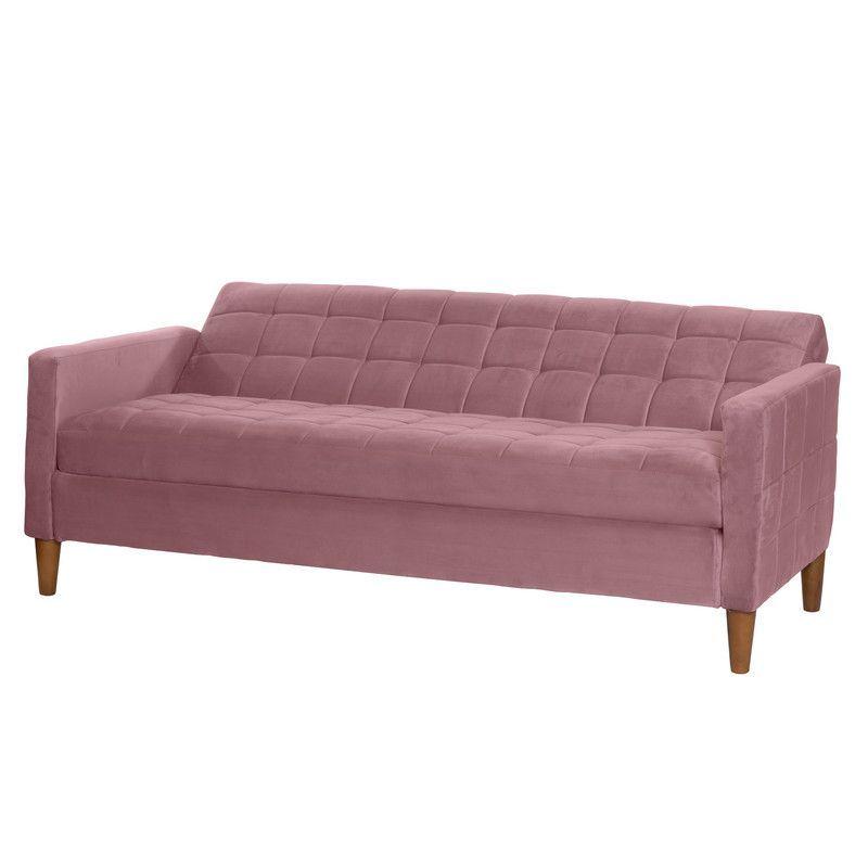 FUTON GENOVA  TELA VELVET PALO ROSA-4