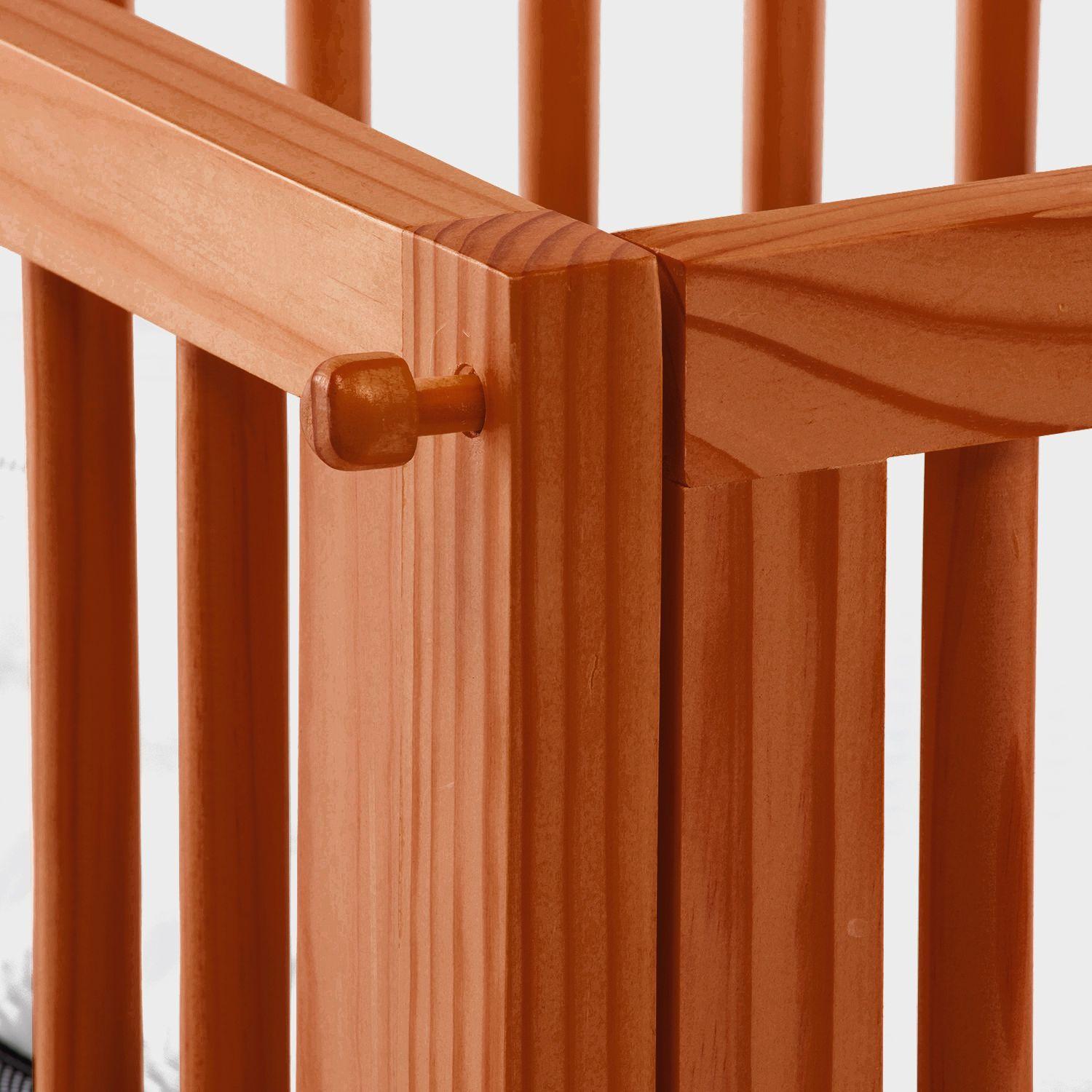 Cuna Evolutiva Zen Baby Borja Madera Nativa 100X70-5