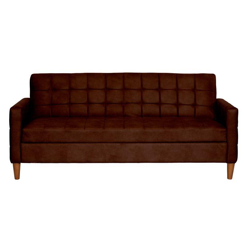 FUTON GENOVA  CUERO KENTUCKY CAFE MORO-0