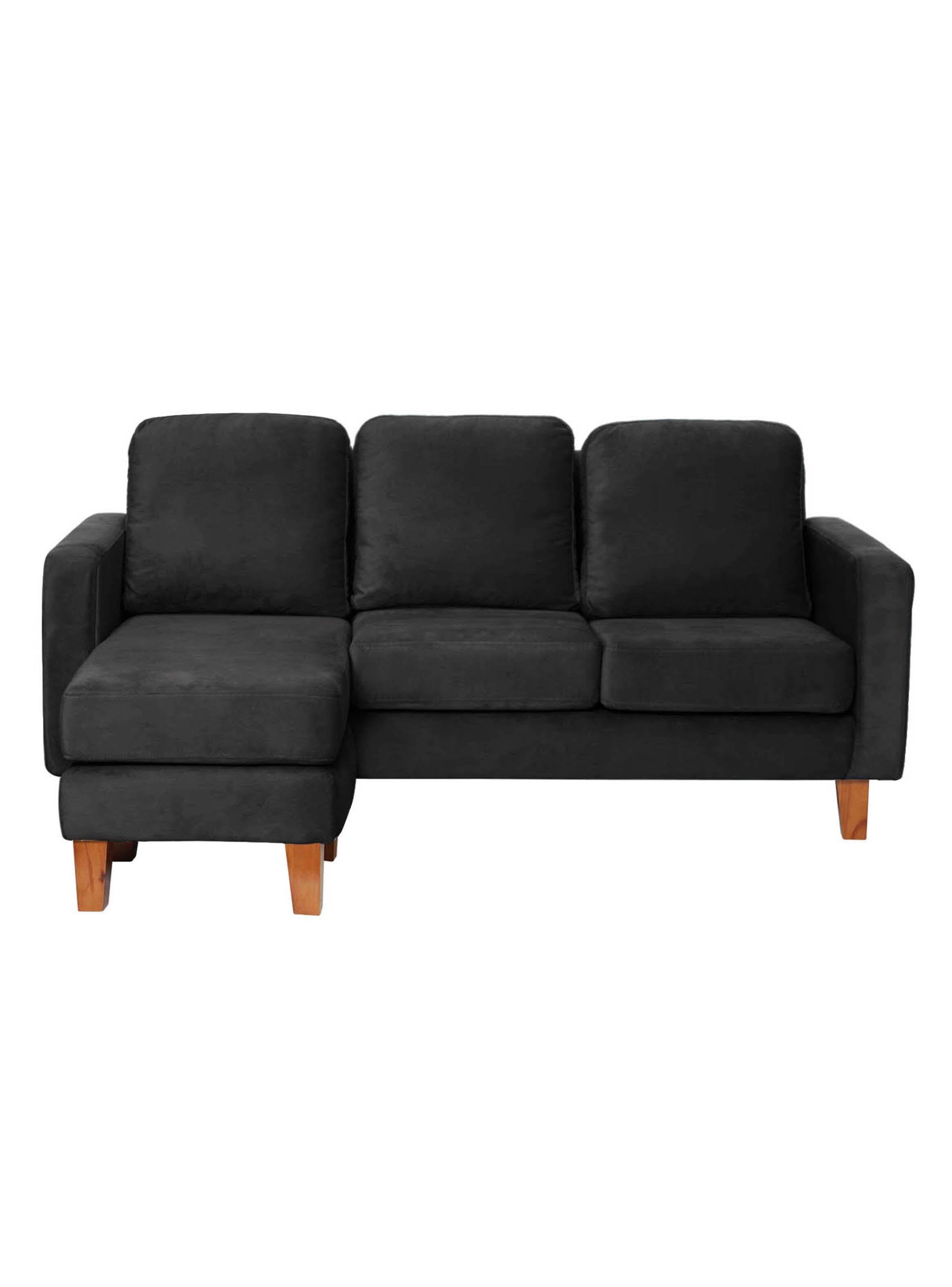 SECCIONAL VENECIA INTERCAMBIABLE TELA VELVET NEGRO-3