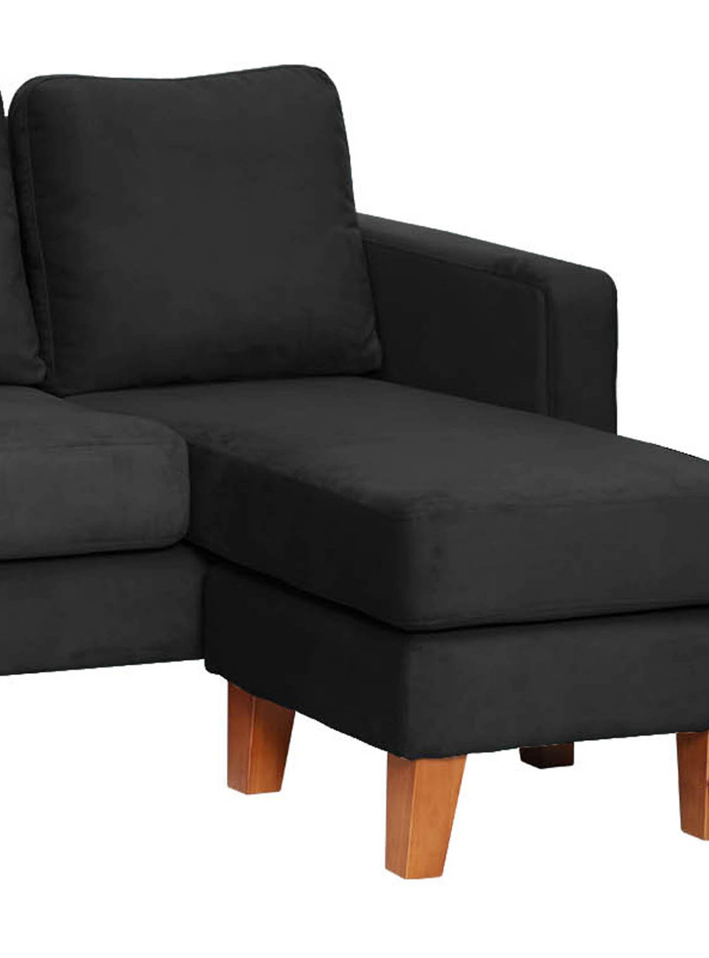 SECCIONAL VENECIA INTERCAMBIABLE TELA VELVET NEGRO-2