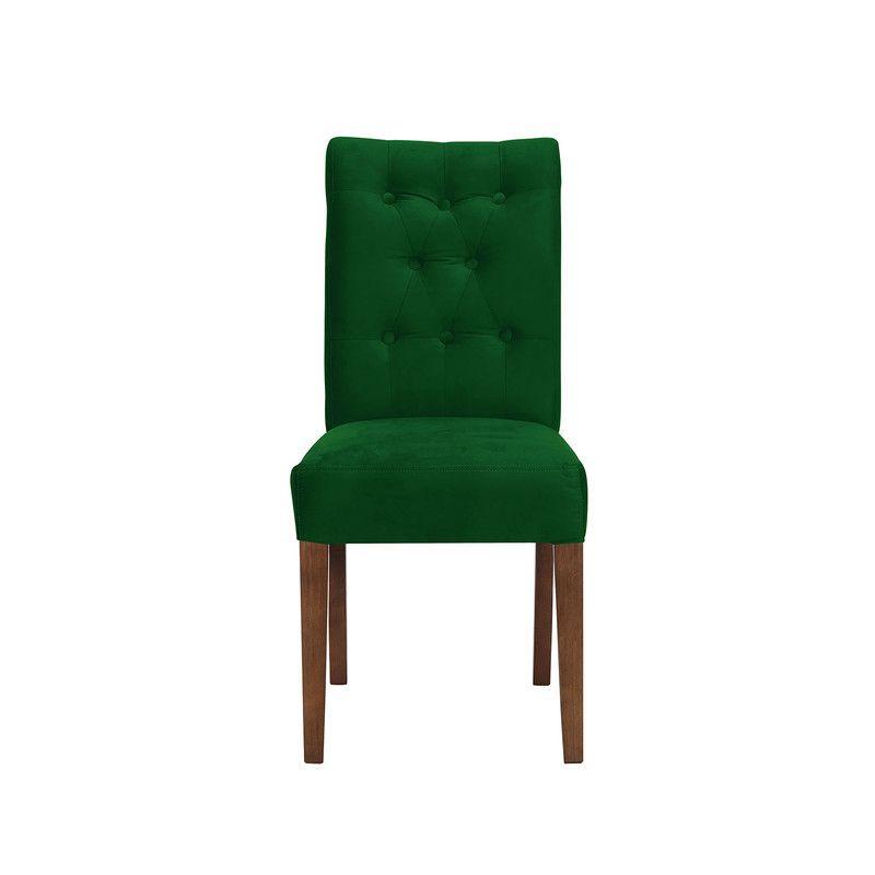 Juego De Comedor Merida 6 Sillas Oviedo Tela Velvet Verde-3